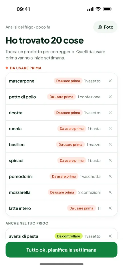 WattaEat: Basta una foto. Riconosco cosa c’è dentro e ci costruisco la tua settimana.