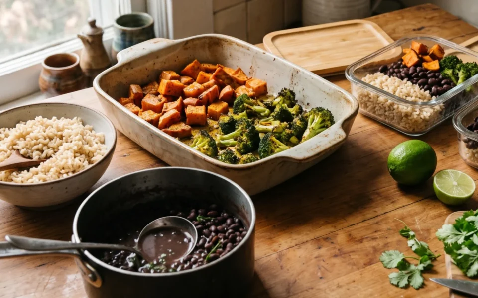 Budget Meal Prep for Beginners: Four Easy Lunches